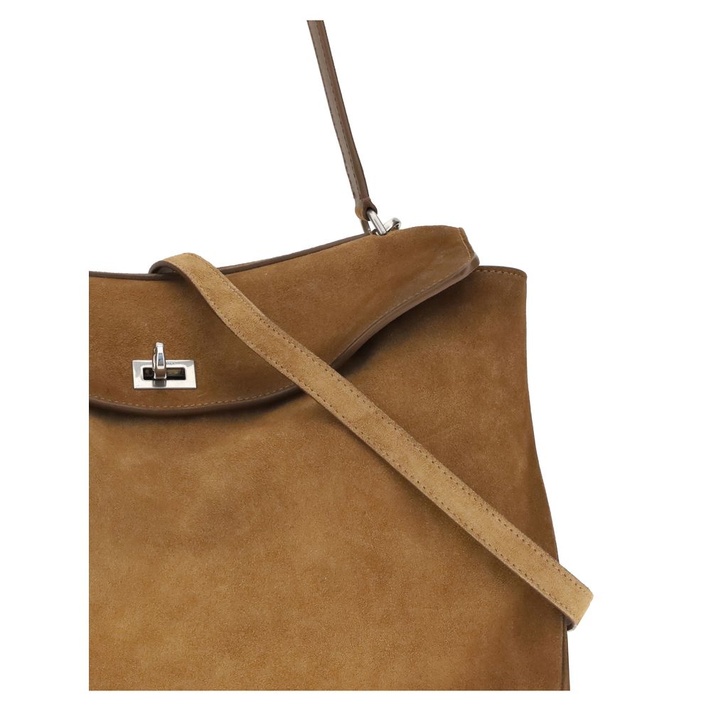 Balenciaga Brown Calf Leather Bos Taurus Shoulder Bag - Couture