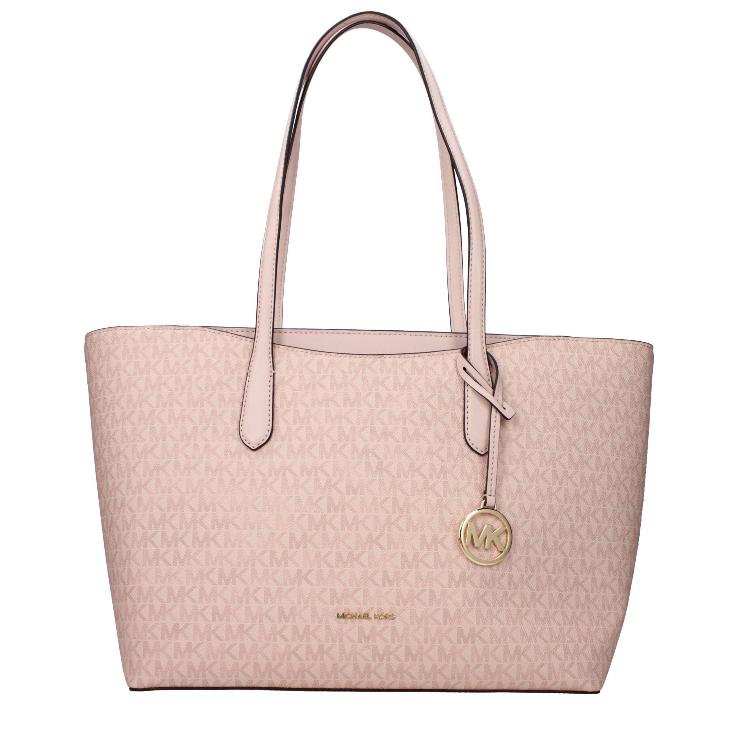 Elevate your style with the Michael Kors Pink Fabric Shoulder Bag from the Timeless Elegance collection, a perfect blend of luxurious craftsmanship and sophisticated design.
