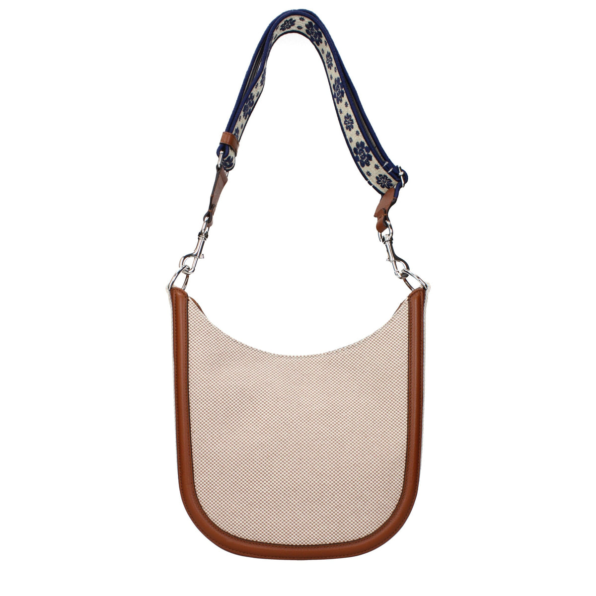 Elevate your style with the Valentino Garavani Beige Fabric Crossbody Bag, a testament to exquisite craftsmanship and timeless luxury, perfect for any occasion.