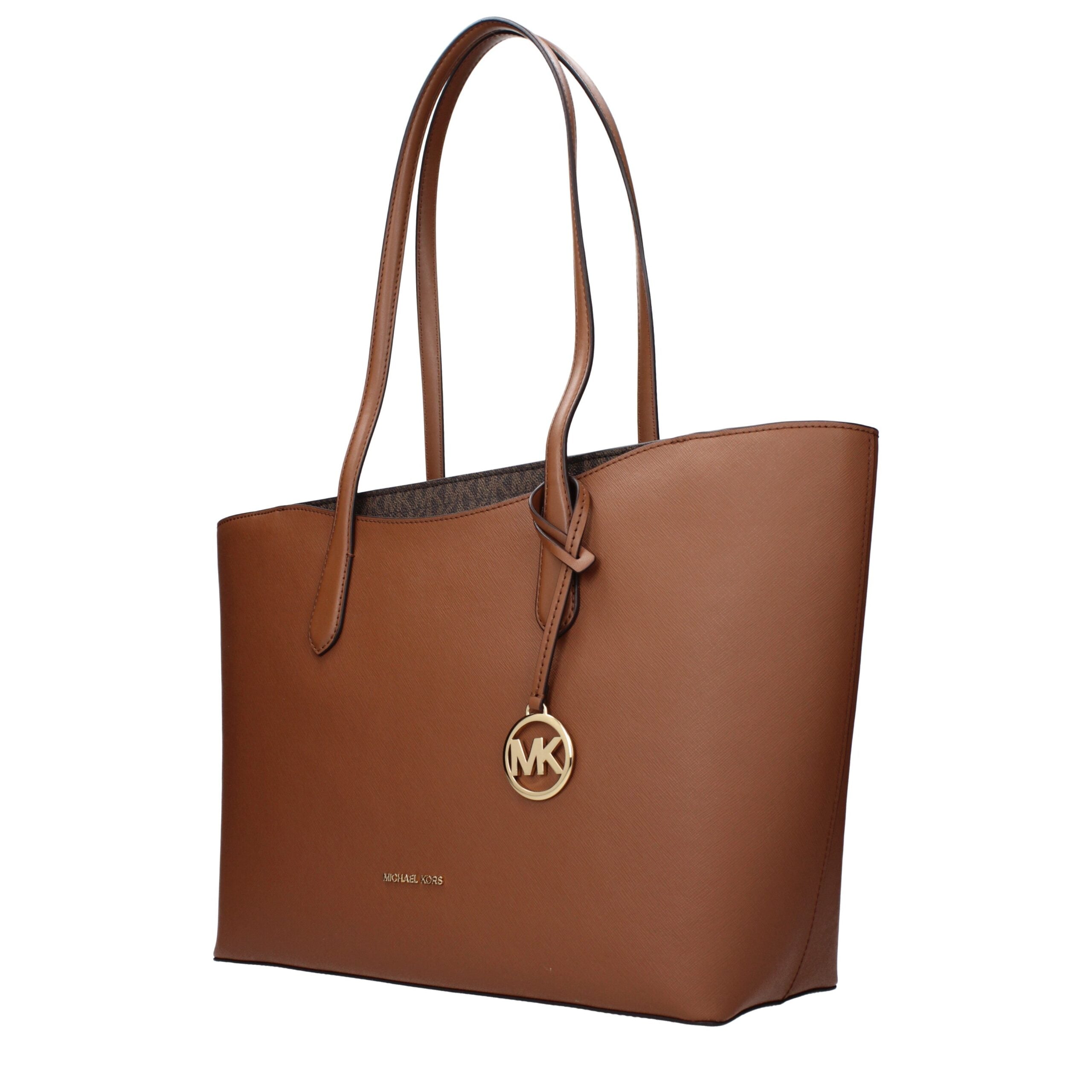 Discover the Michael Kors Brown Leather Shoulder Bag, a timeless elegance crafted from premium leather, perfect for those who embody sophistication and allure.