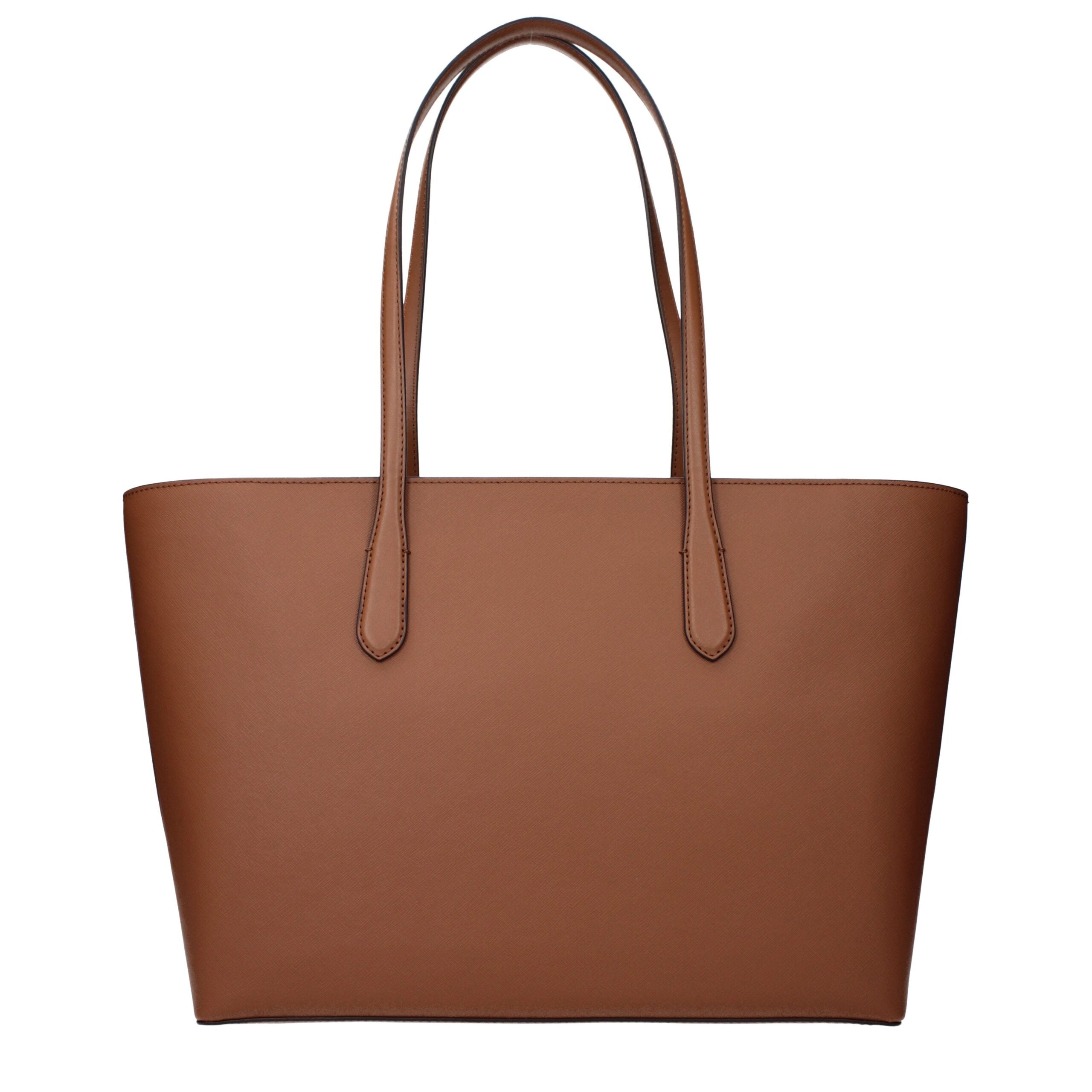 Discover the Michael Kors Brown Leather Shoulder Bag, a timeless elegance crafted from premium leather, embodying sophistication and versatility for the discerning individual.