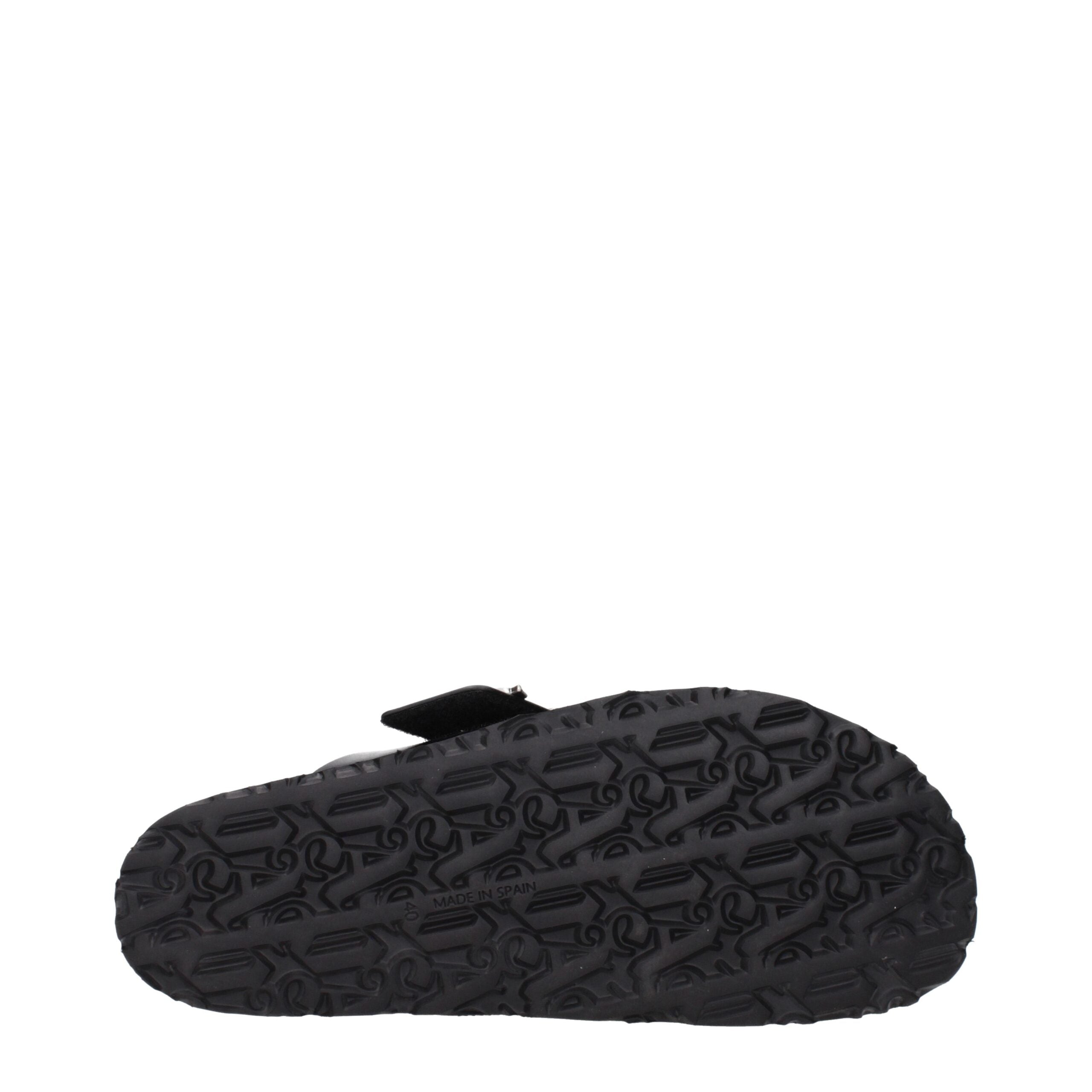 Experience the exquisite craftsmanship of Palm Angels Black Leather Slippers, where luxurious leather meets timeless elegance, elevating your every moment.