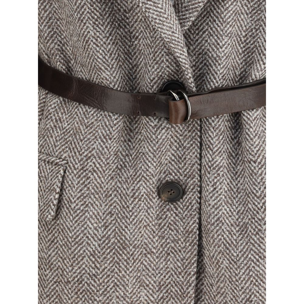 Designer fleece wool winter coatDesigner fleece wool winter coat