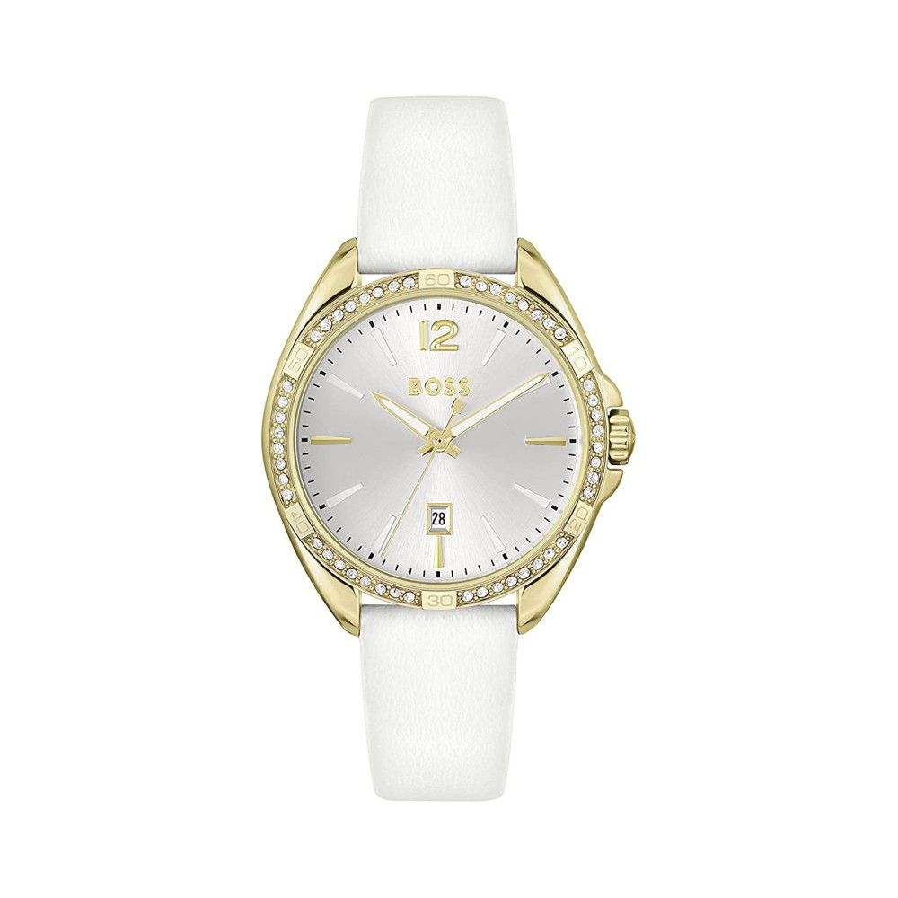 Hugo Boss White Stainless Steel Dress Watch - Timeless Couture