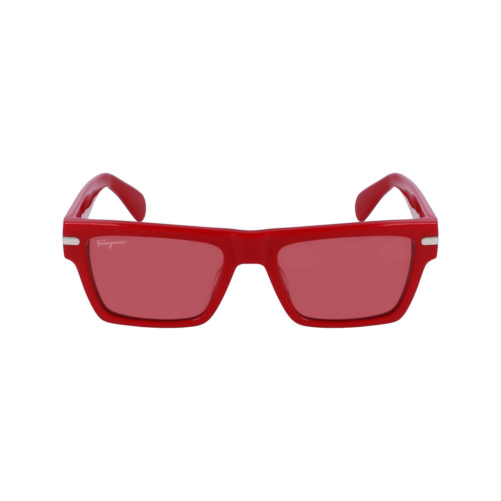 Ferragamo Multicolor Acetate Sunglasses - Luxurious Statement Piece