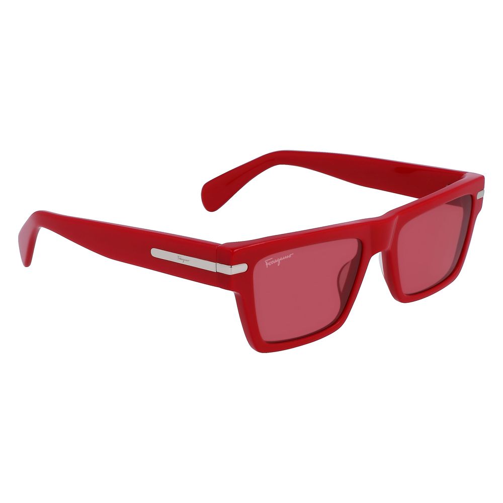 Ferragamo Multicolor Acetate Sunglasses - Luxurious Statement Piece