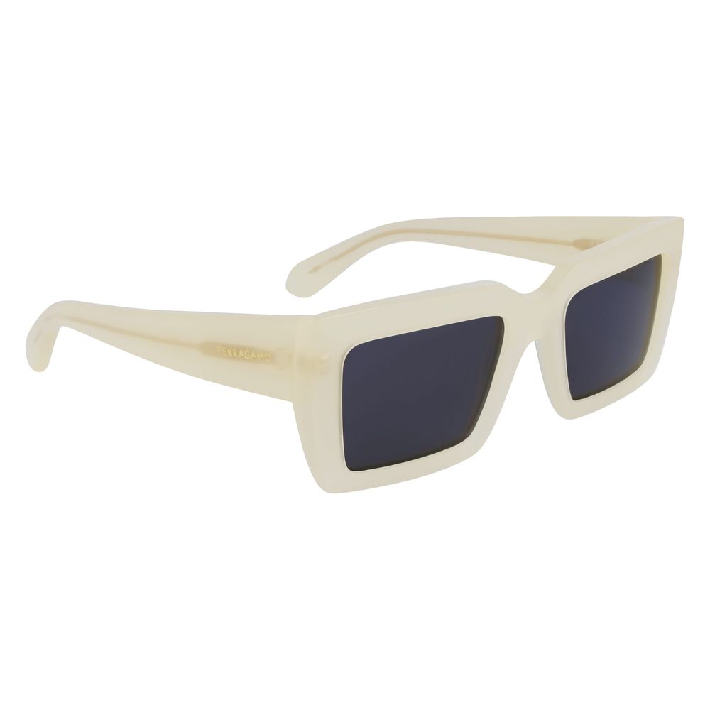 Indulge in the Ferragamo Gray Acetate Sunglasses, where unparalleled craftsmanship meets timeless elegance, perfect for the discerning individual seeking sophistication.