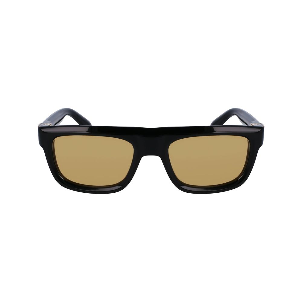 Ferragamo Black Acetate Sunglasses – Timeless Elegance Redefined