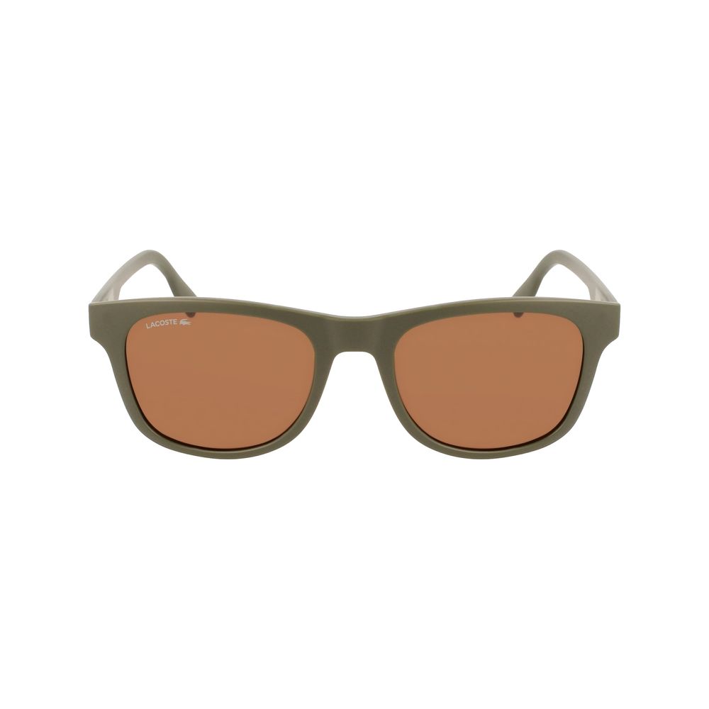 Experience the exquisite craftsmanship of Lacoste Brown Injected Sunglasses, where timeless elegance meets modern sophistication for the discerning individual.