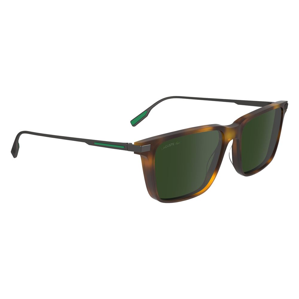 Lacoste Brown Acetate Sunglasses - Timeless Luxury Eyewear