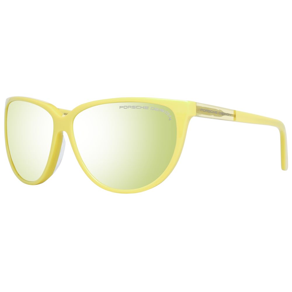 Elevate your style with Porsche Design Yellow Acetate Sunglasses, where exquisite craftsmanship meets luxurious allure, perfect for every sophisticated occasion.