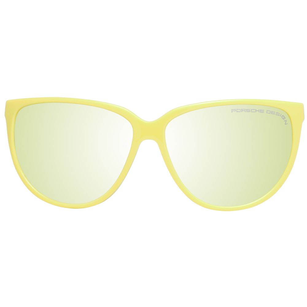 Elevate your style with Porsche Design Yellow Acetate Sunglasses, where exquisite craftsmanship meets luxurious aesthetics for the discerning individual.