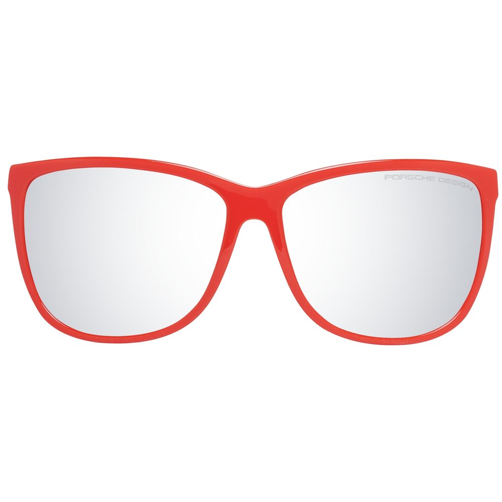 Indulge in the Porsche Design Red Acetate Sunglasses, where exquisite craftsmanship meets striking elegance, offering timeless style and unparalleled UV protection for every occasion.