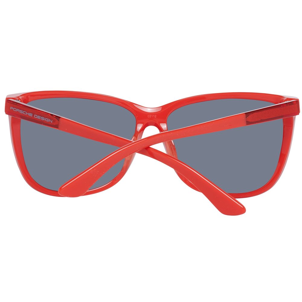 Indulge in the allure of Porsche Design Red Acetate Sunglasses, where exquisite craftsmanship meets striking elegance, perfect for those who embrace a luxurious lifestyle.