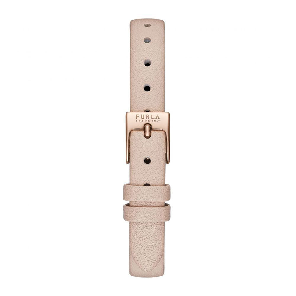 Discover the Furla Multicolor Leather Dress Watch, an exquisite blend of pink leather and stainless steel, embodying timeless elegance for the discerning individual.