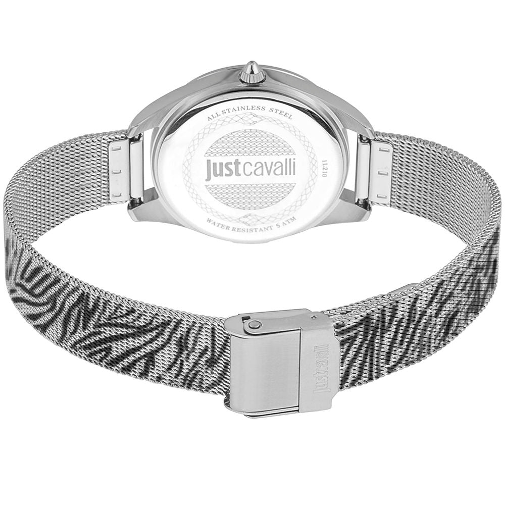 Indulge in the exquisite artistry of the Just Cavalli Multicolor Stainless Steel Dress Watch, a timeless statement of luxury and sophistication for the discerning individual.