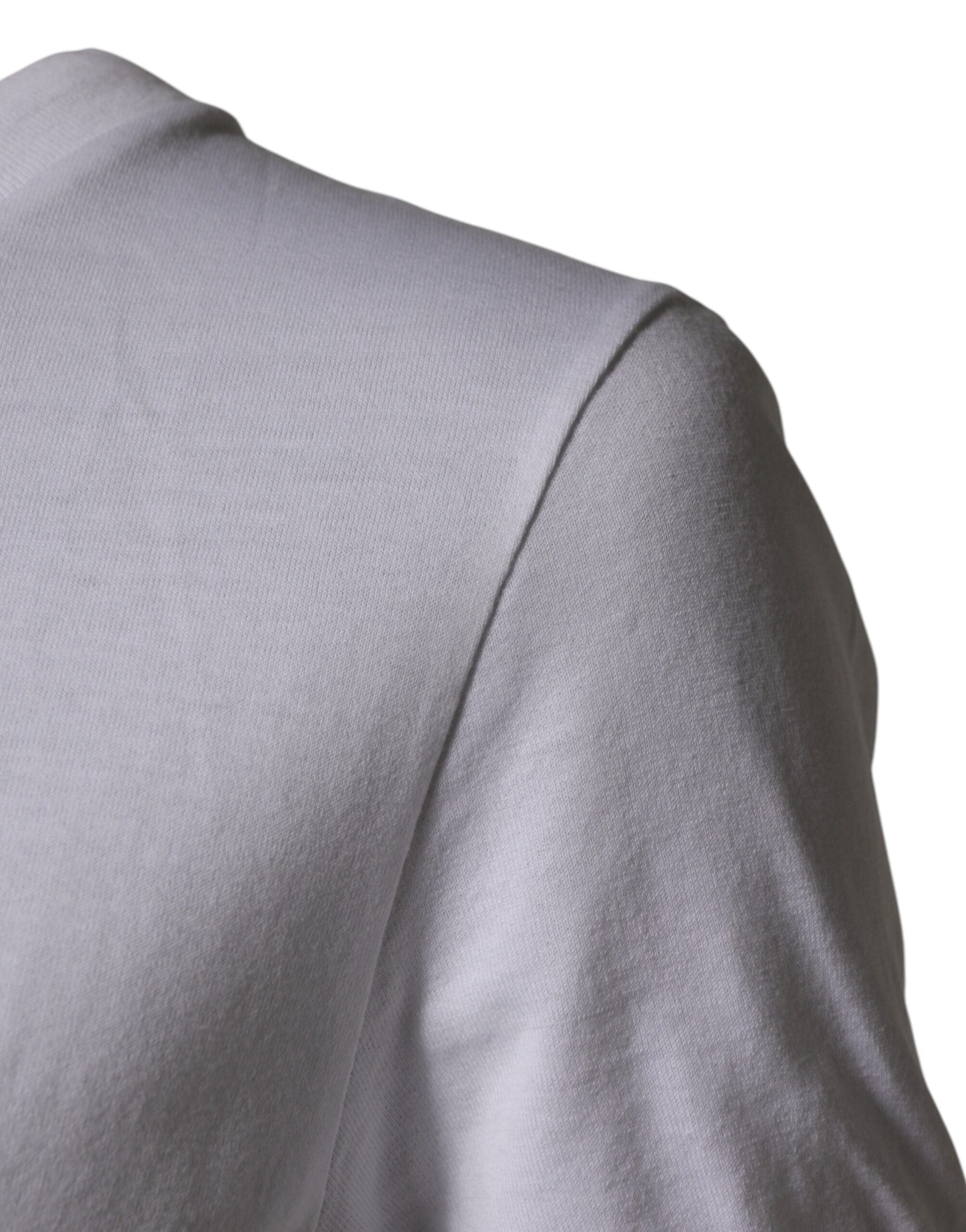 Dolce & Gabbana White DG Logo Crew Neck Short Sleeves T-shirt