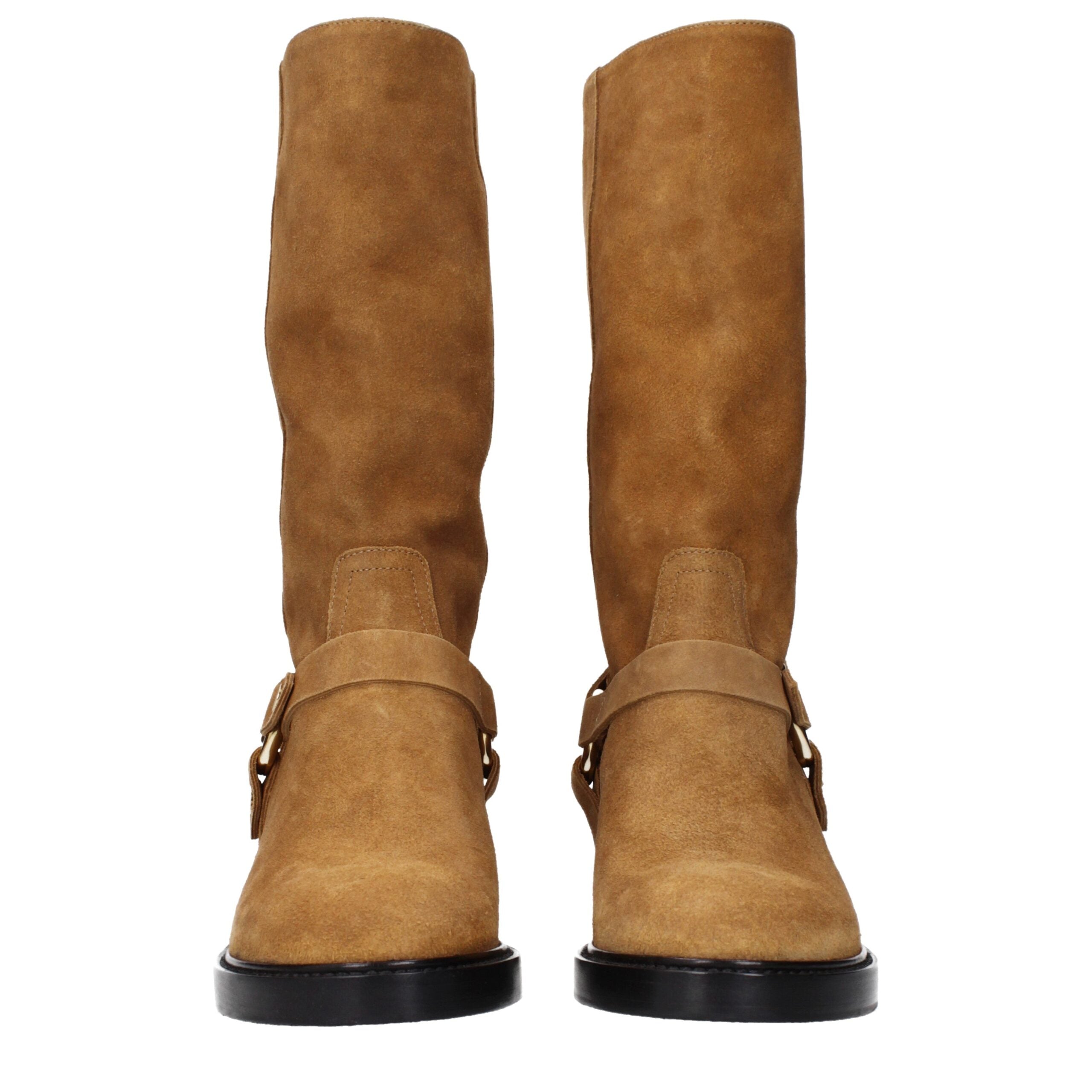 Chloé Brown Leather Ankle Boots – Artisanal Luxury Footwear