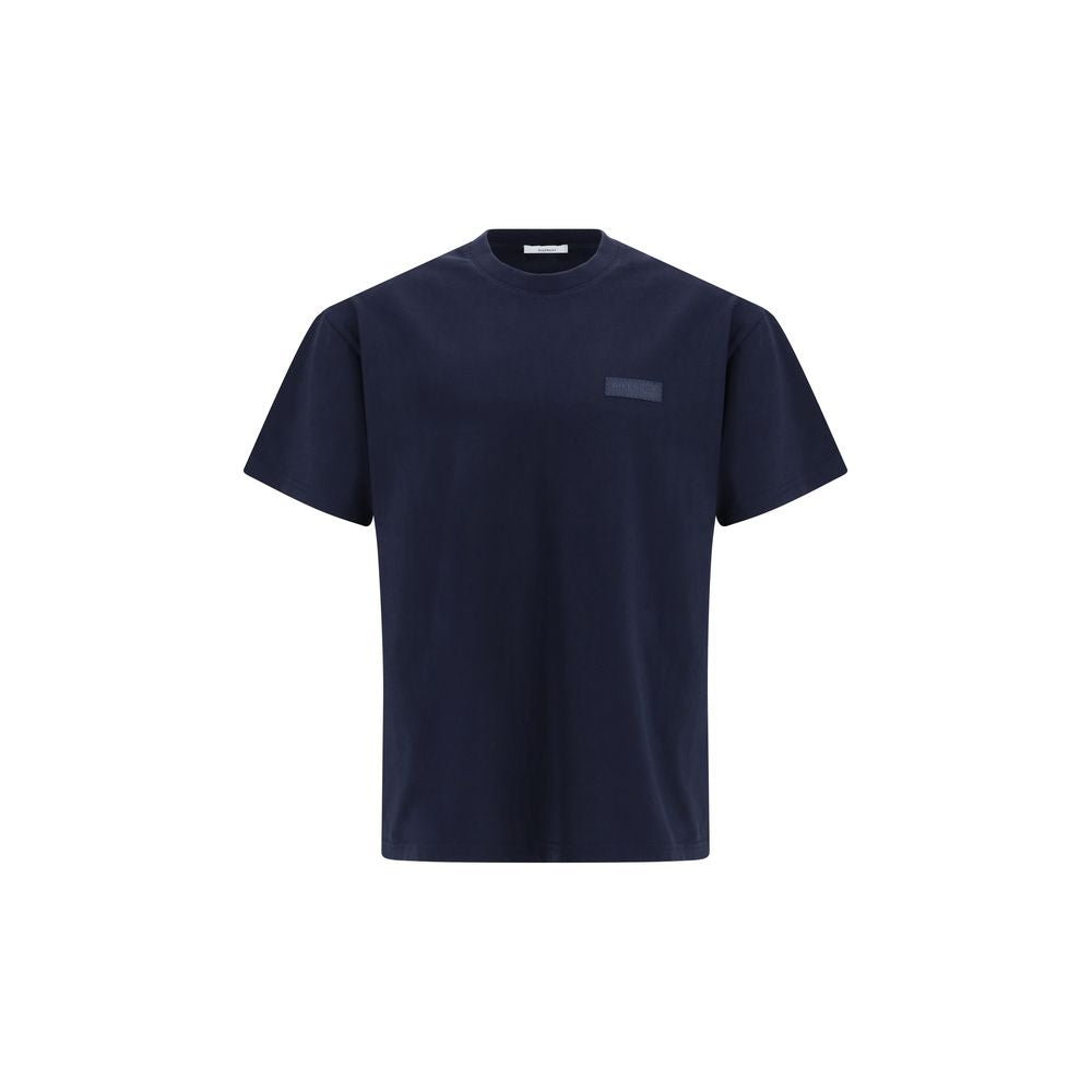 Givenchy Blue Cotton T-Shirt - Luxury Fashion Redefined