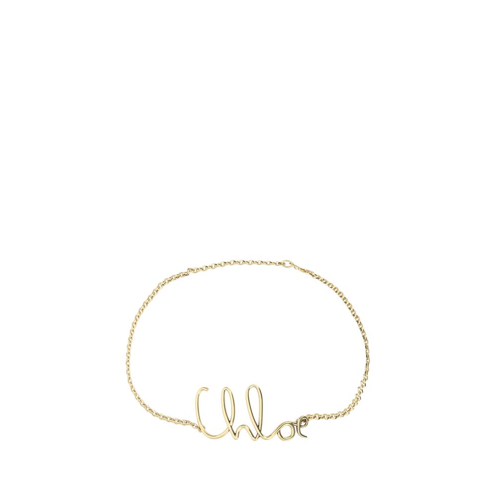 Chloé Gold Brass Thin Belt – Exquisite Couture Accessory