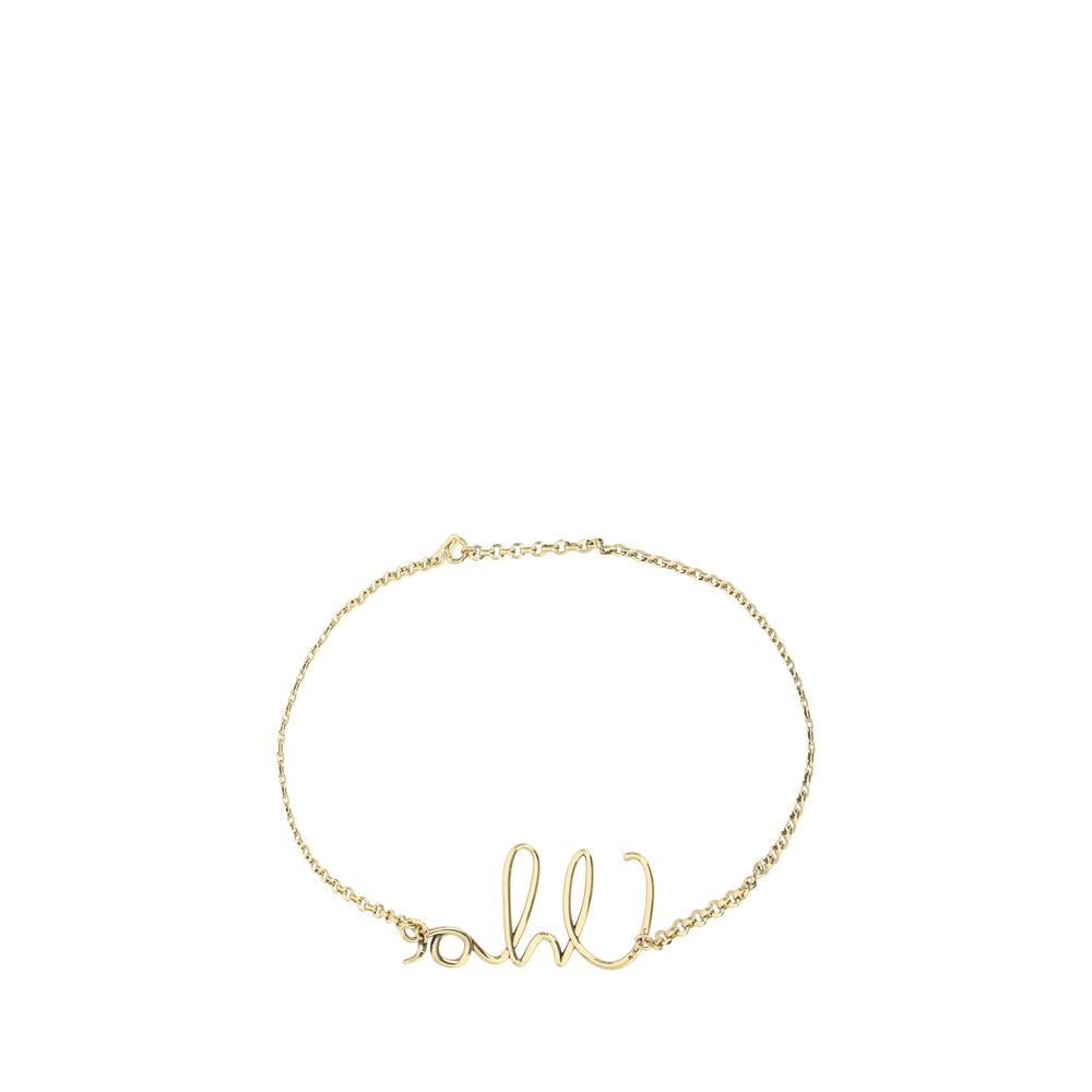 Chloé Gold Brass Thin Belt – Exquisite Designer Accessory