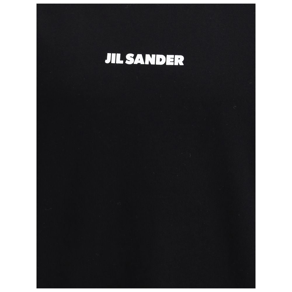 Jil Sander Black Cotton T-Shirt - Timeless Elegance Awaits
