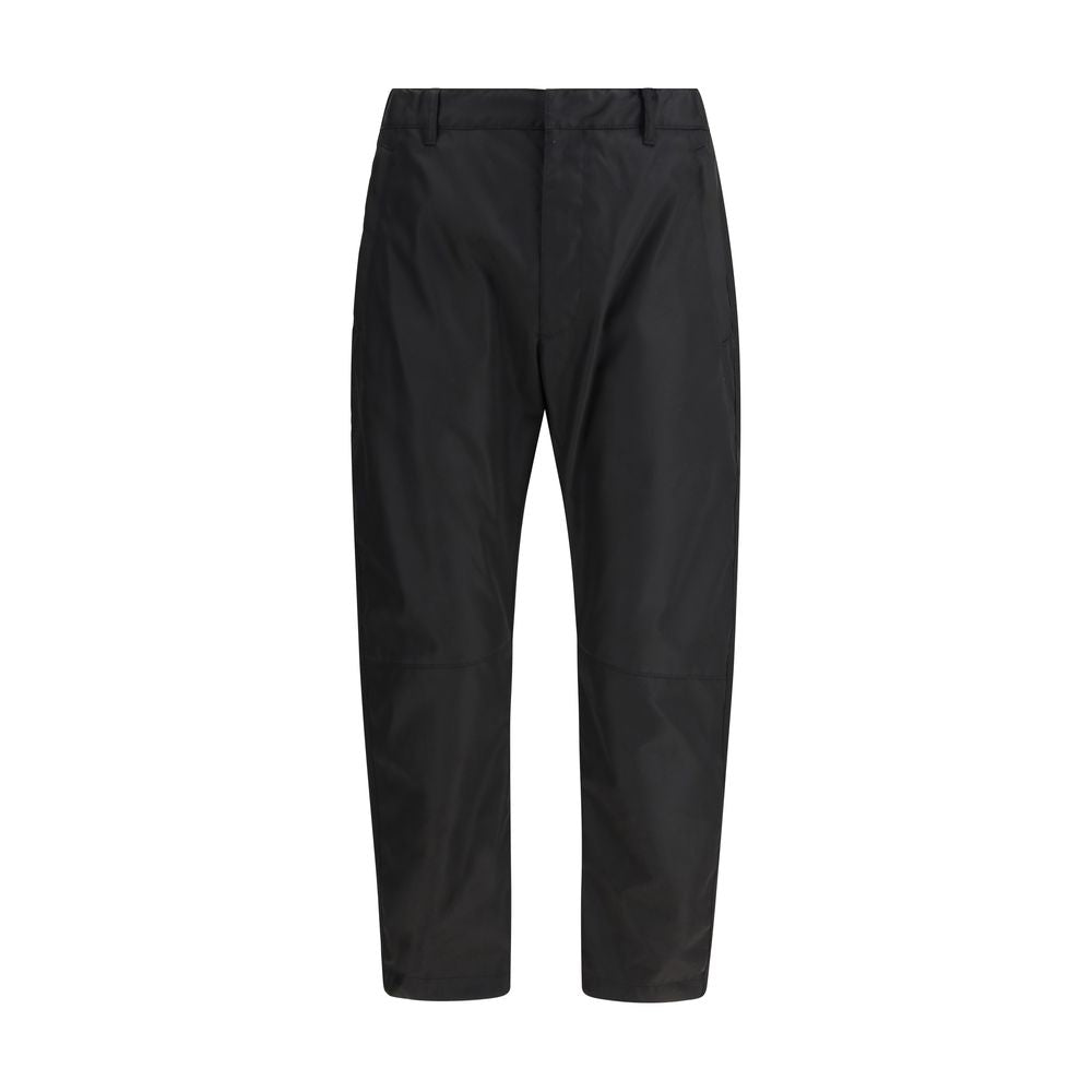 Prada Black Recycled Polyamide Casual Pants - Timeless Luxury
