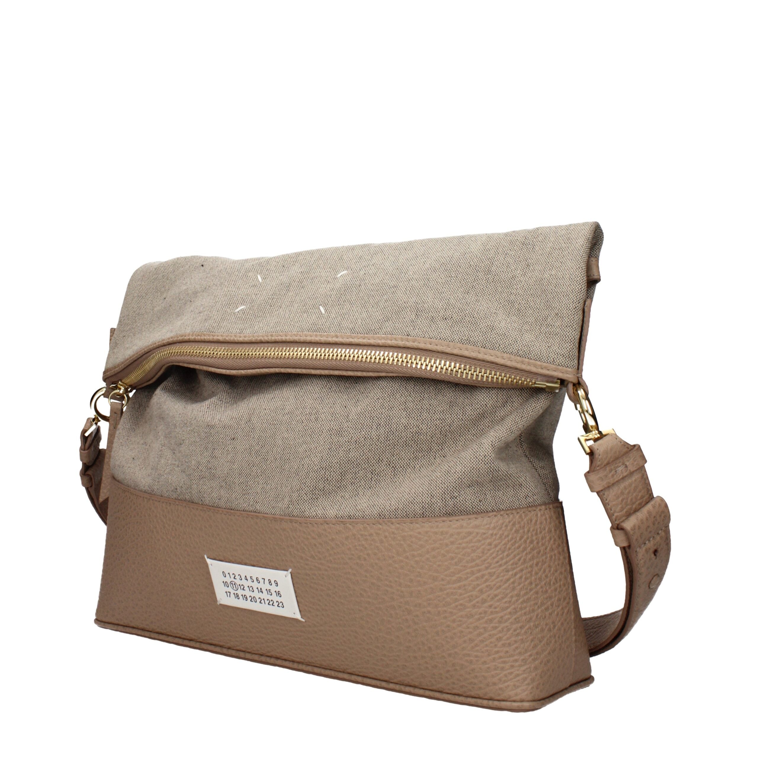 Maison Margiela Beige Fabric Shoulder Bag - Exquisite Luxury
