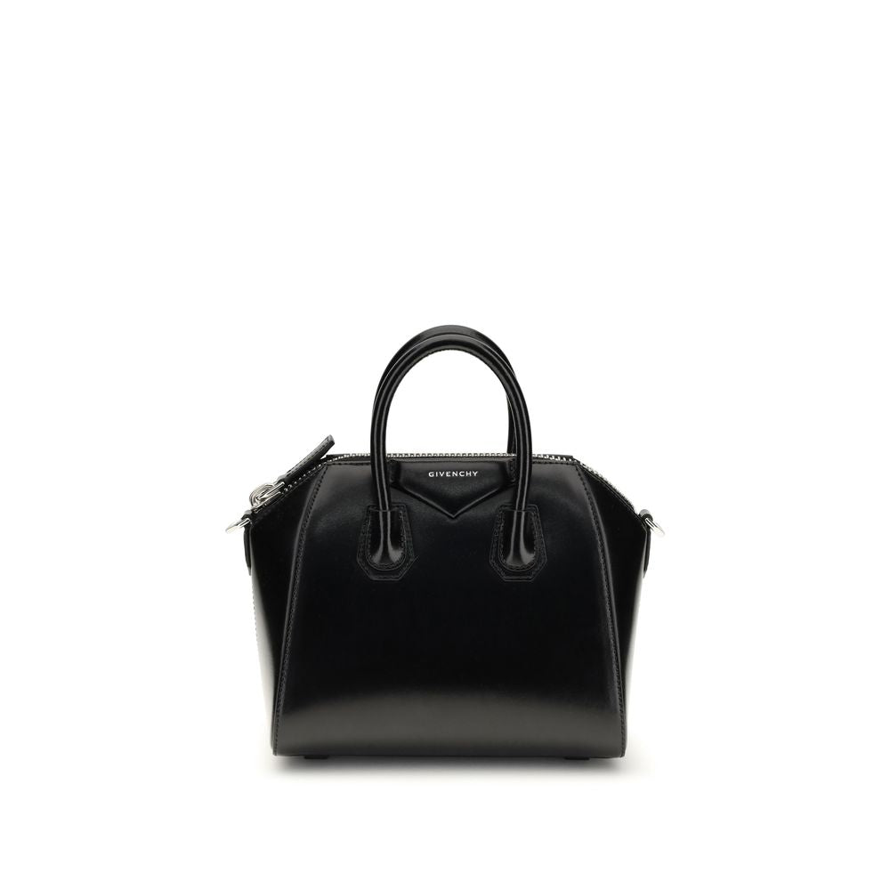 Givenchy Black Calf Leather Bos Taurus Handbag, Artisanal Luxury