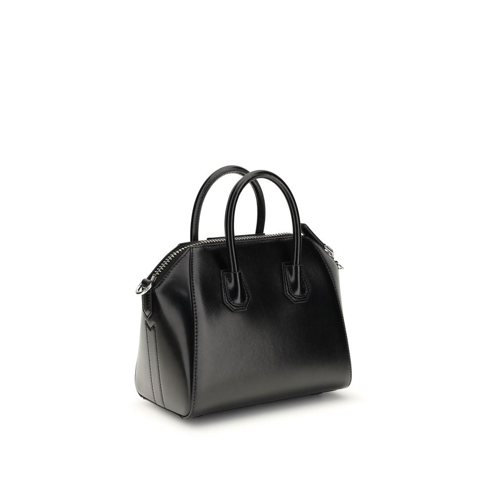 Givenchy Black Calf Leather Bos Taurus Handbag, Luxury Couture