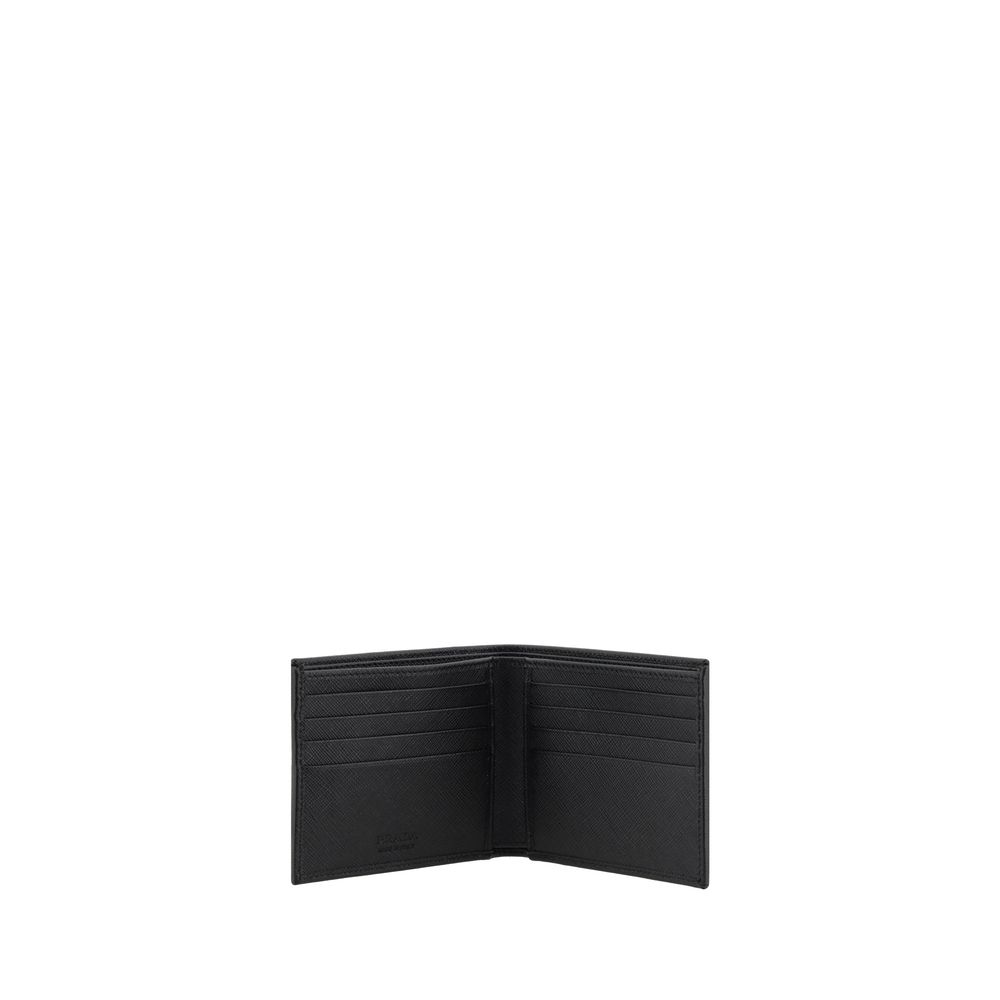Indulge in the Prada Black Nylon Wallet from the SS26 collection, where exquisite craftsmanship meets avant-garde design, embodying timeless luxury for the discerning individual.