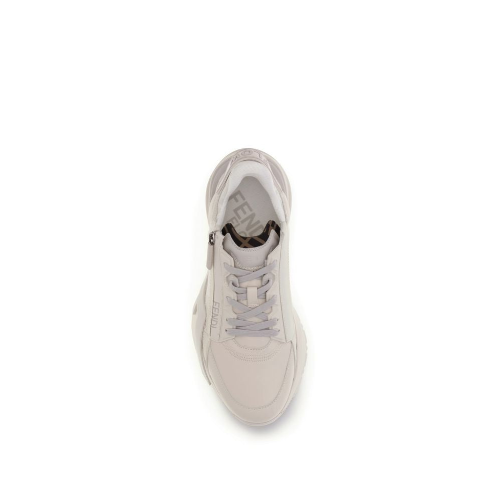 Fendi Cream Rubber Athletic Sneakers