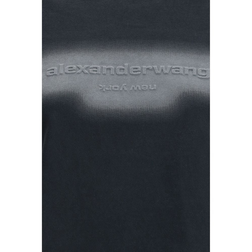 Alexander Wang Black Cotton T-Shirt