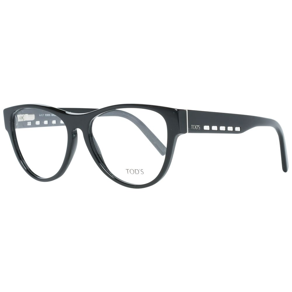 Tod's Black Plastic Glasses - Timeless Luxury Eyewear