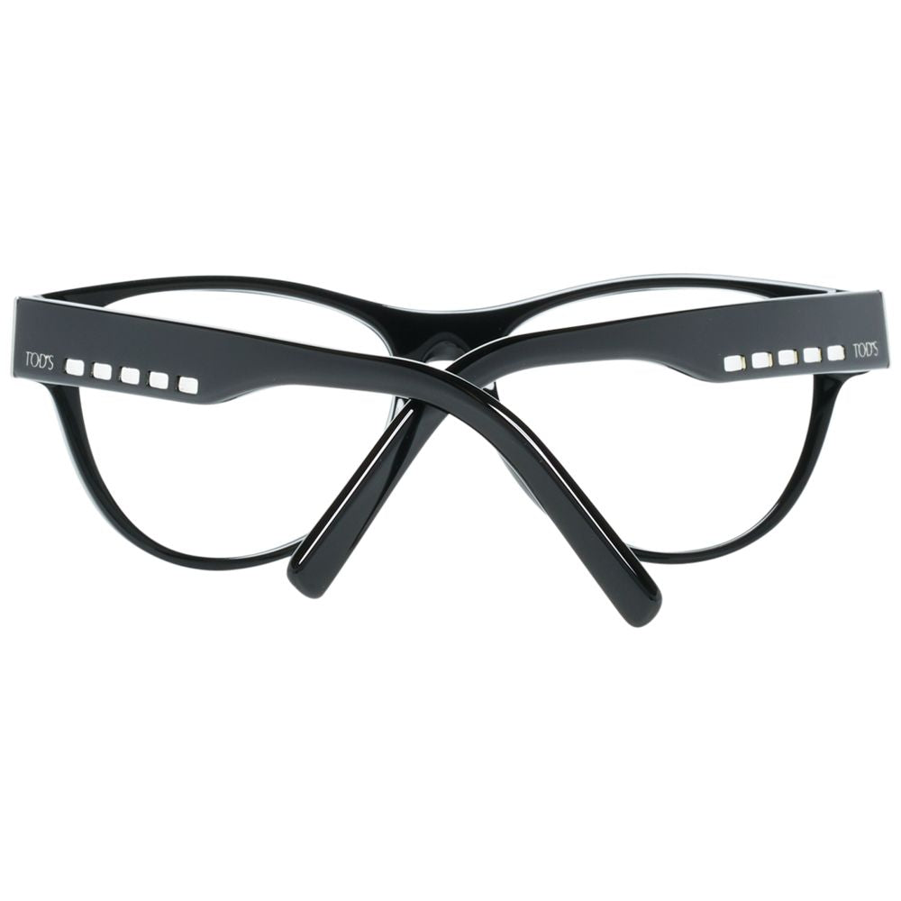 Tod's Black Plastic Glasses – Timeless Luxury Eyewear