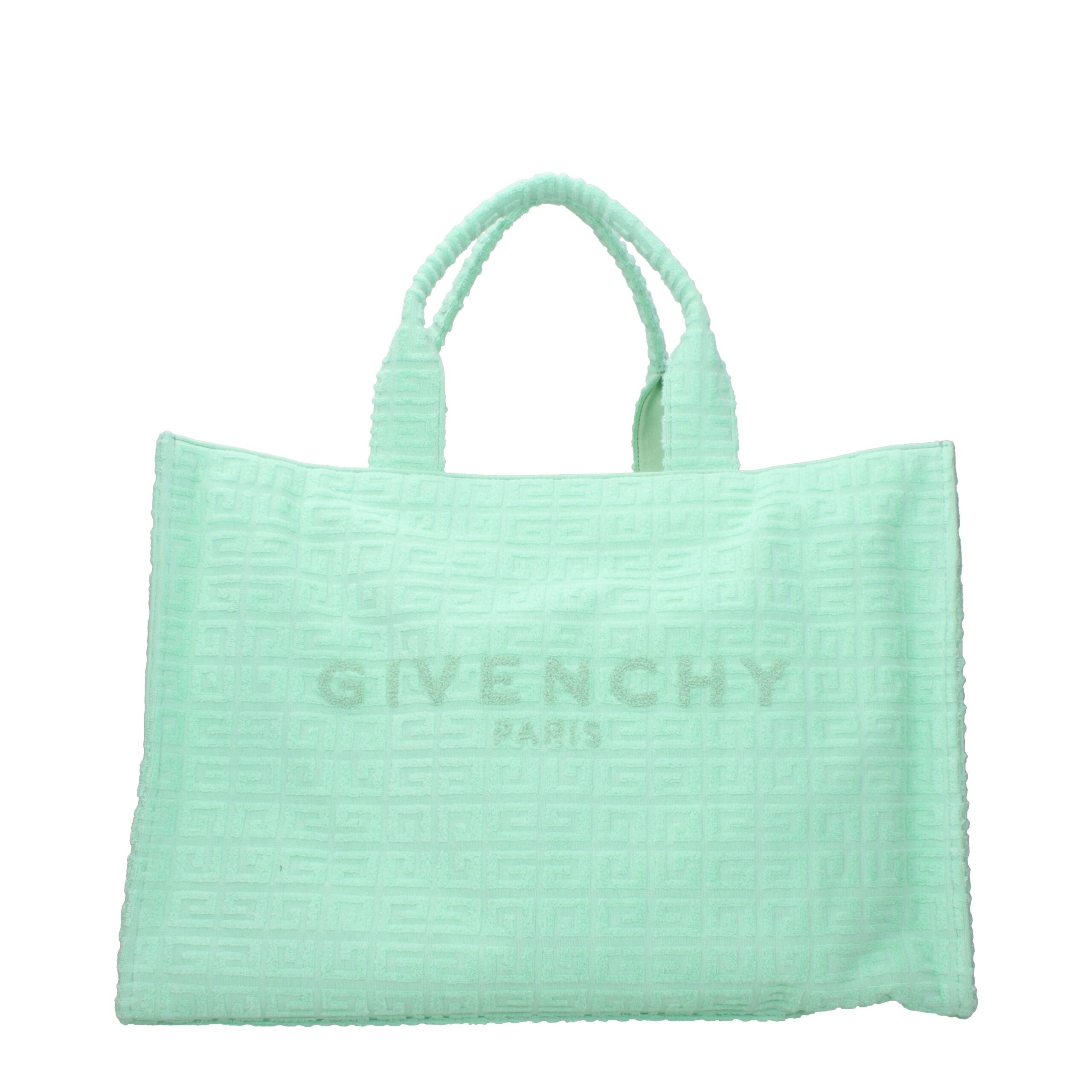 Givenchy Green Fabric Handbag - Artisanal Luxury Redefined