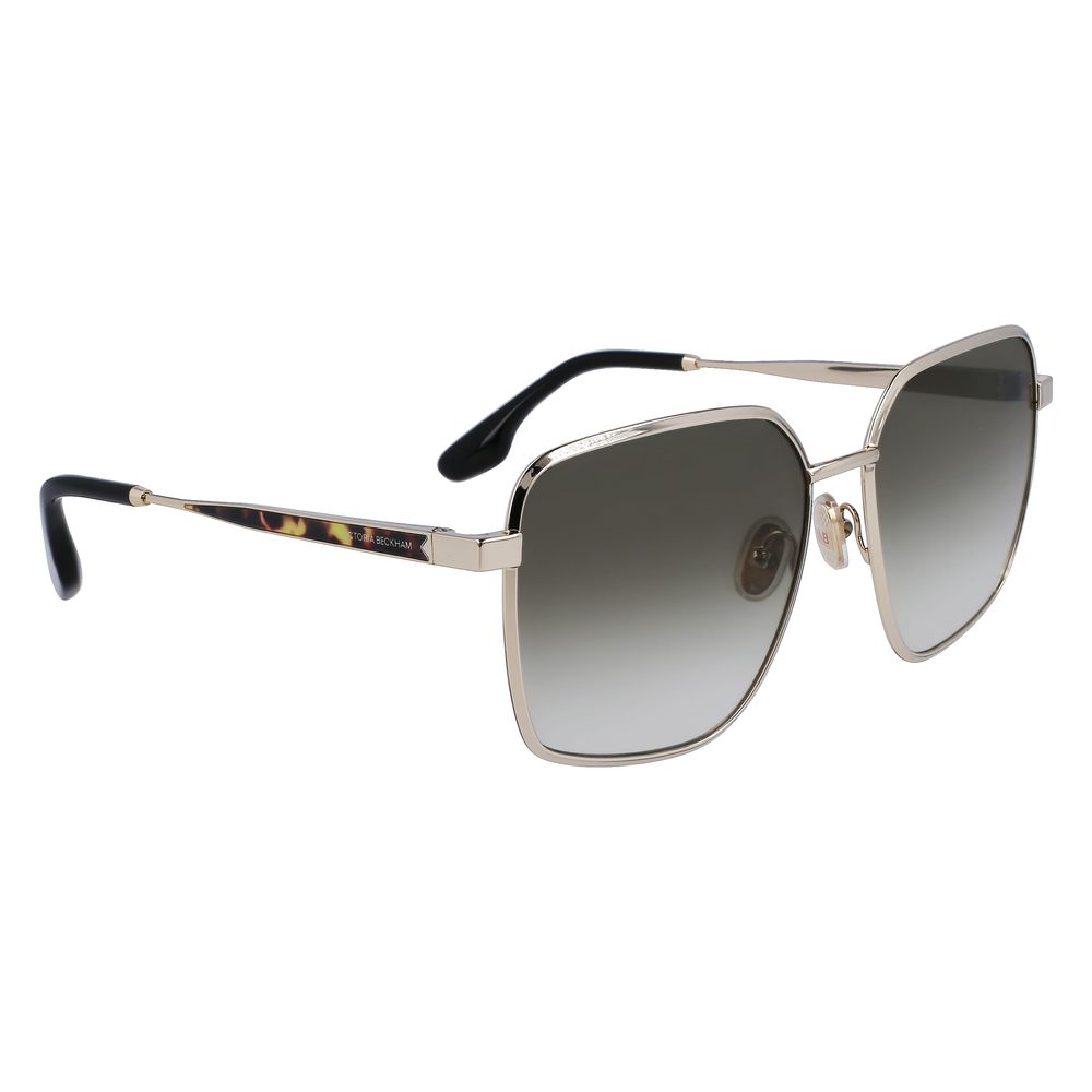 Discover the Victoria Beckham Yellow Metal Sunglasses, a symbol of luxury and sophistication, crafted from premium materials for the discerning individual.