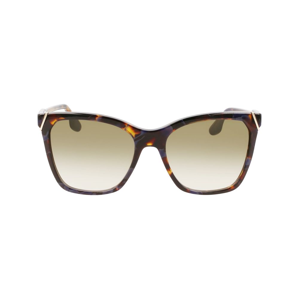Experience the exquisite elegance of Victoria Beckham Blue Acetate Sunglasses, where timeless luxury meets modern sophistication for the discerning individual.