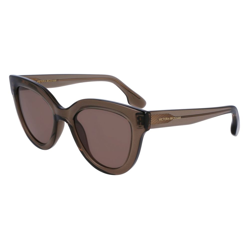 Experience the allure of Victoria Beckham Green Injected Sunglasses, where exquisite craftsmanship meets timeless elegance, perfect for those who embody luxury and sophistication.