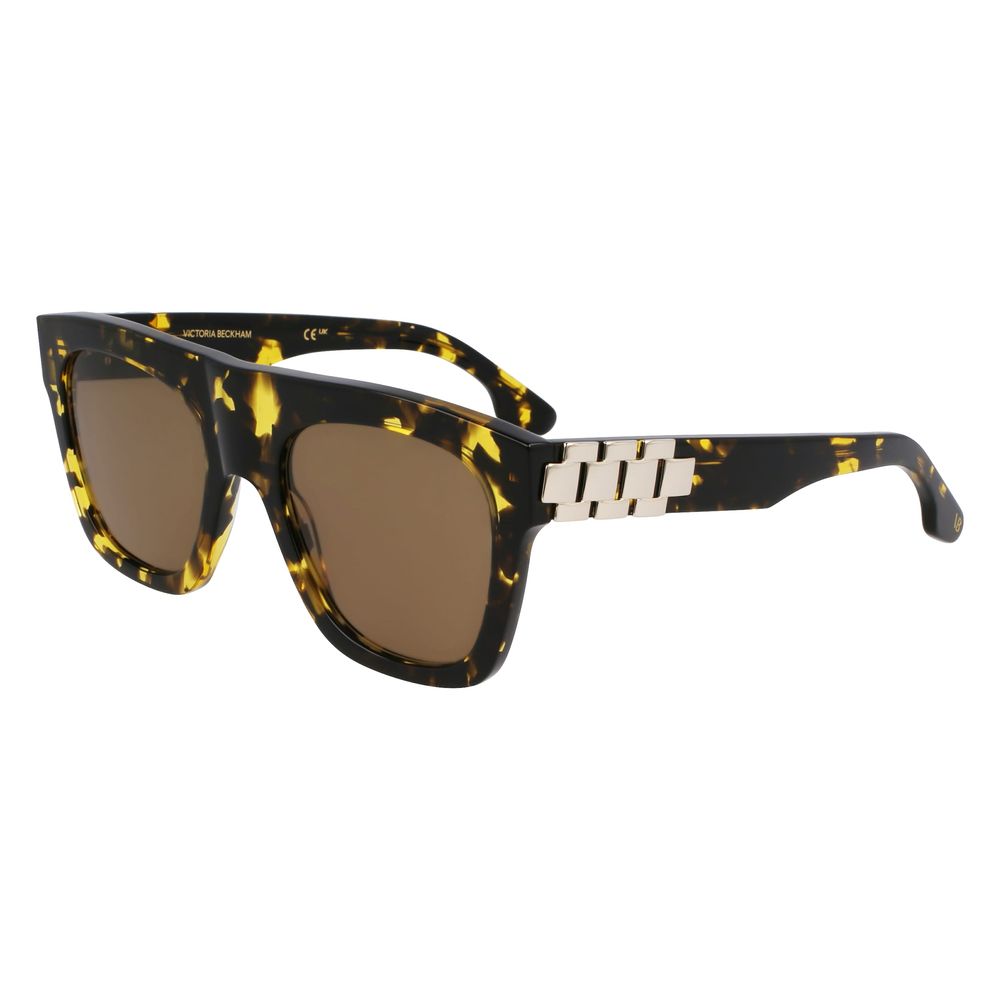 Elevate your style with Victoria Beckham Multicolor Acetate Sunglasses, a luxurious blend of exquisite craftsmanship and contemporary elegance for the discerning individual.