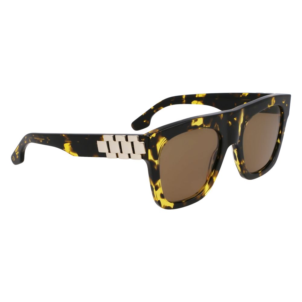 Elevate your style with Victoria Beckham Multicolor Acetate Sunglasses, where exquisite craftsmanship meets vibrant elegance, perfect for the discerning individual.