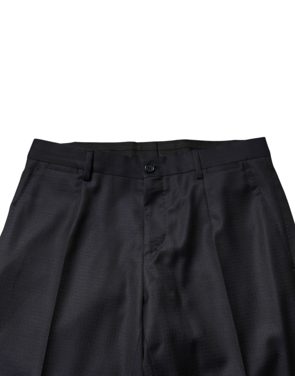 Dolce & Gabbana Black Wool Suit - Timeless Elegance Redefined