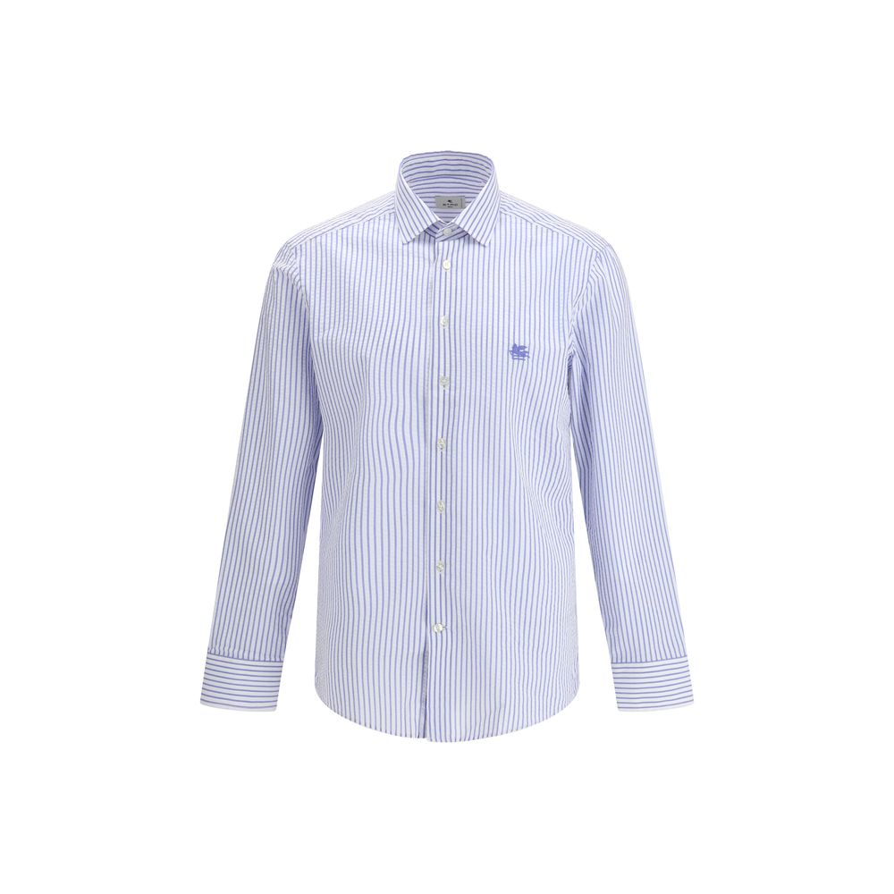 Etro Multicolor Cotton Dress Shirt - Timeless Luxury Elegance