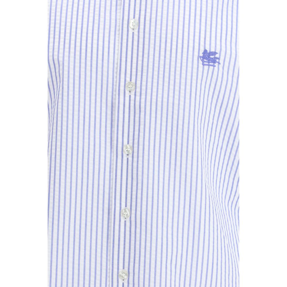 Etro Multicolor Cotton Dress Shirt - Timeless Luxury Elegance