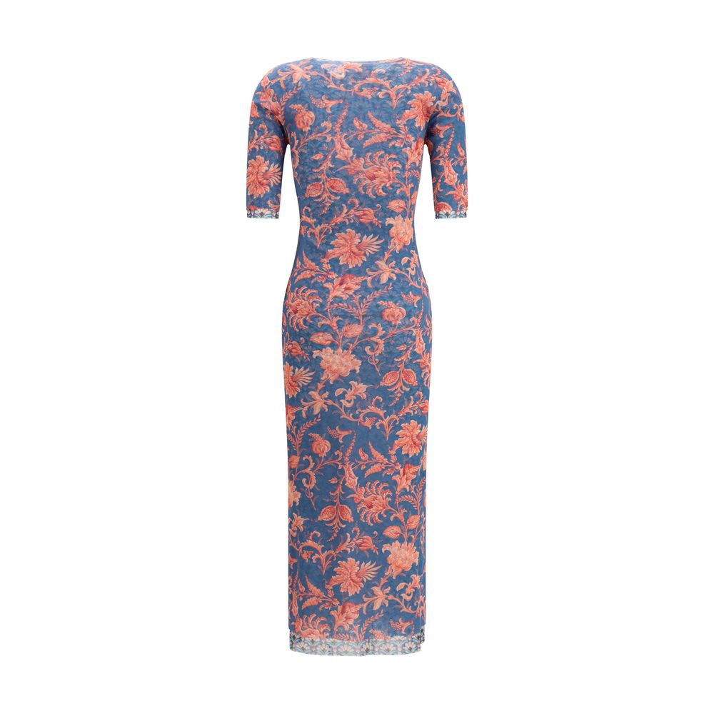 Etro Multicolor Polyamide Casual Dress - Timeless Luxury Elegance