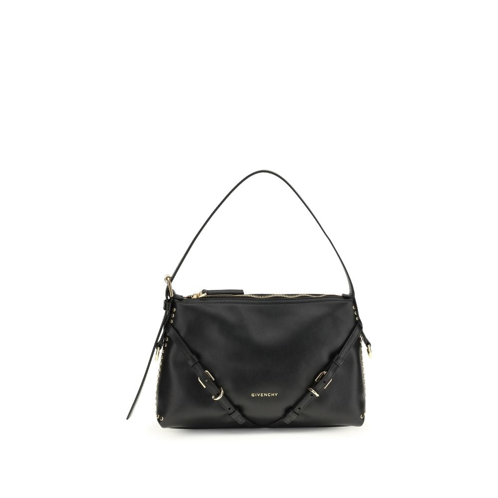 Givenchy Black Calf Leather Bos Taurus Shoulder Bag, Couture