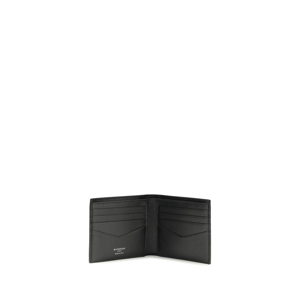 Givenchy Black Calf Leather Wallet - Artisanal Luxury Elegance