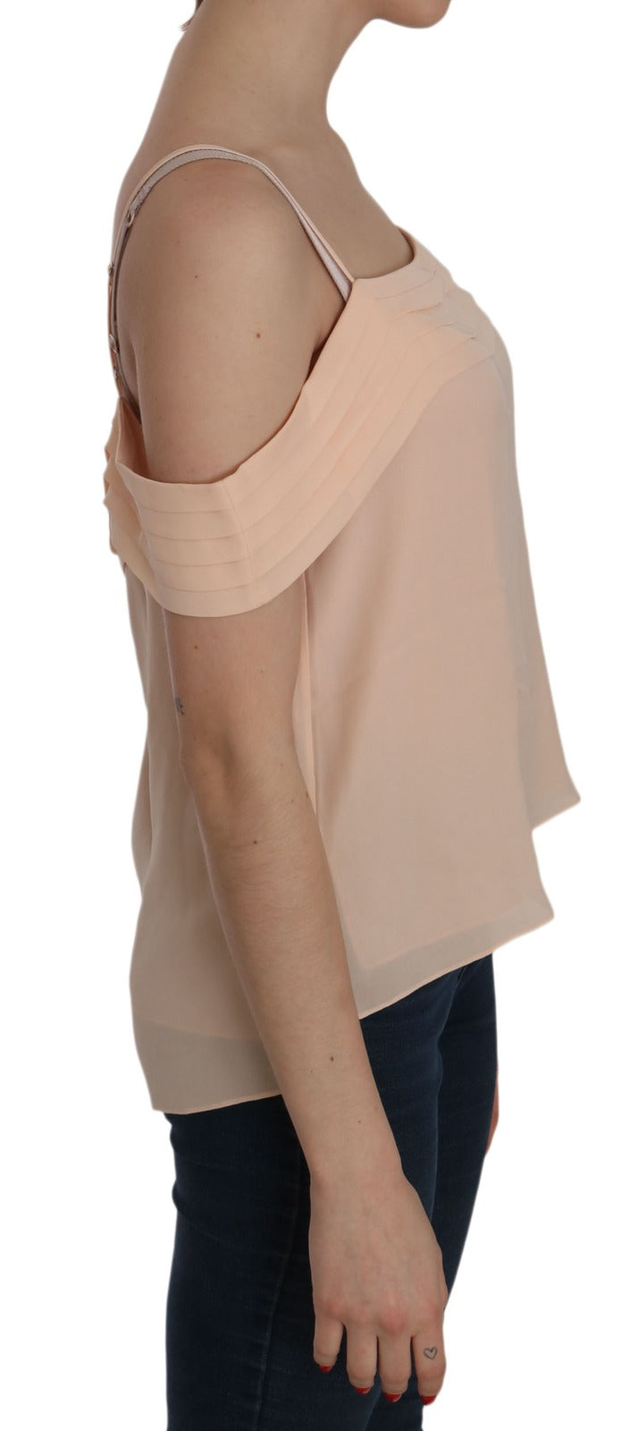Elevate your elegance with the Alexander Wang Orange Off Shoulder Silk Blouse, a luxurious blend of exquisite craftsmanship and vibrant allure, perfect for any occasion.