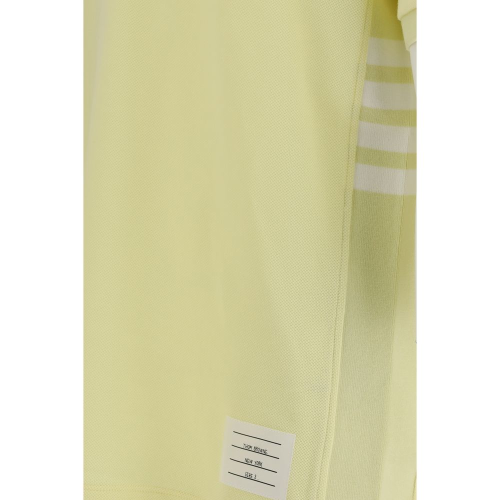 Thom Browne Bicolor Cotton Polo Shirt - Timeless Luxury Attire