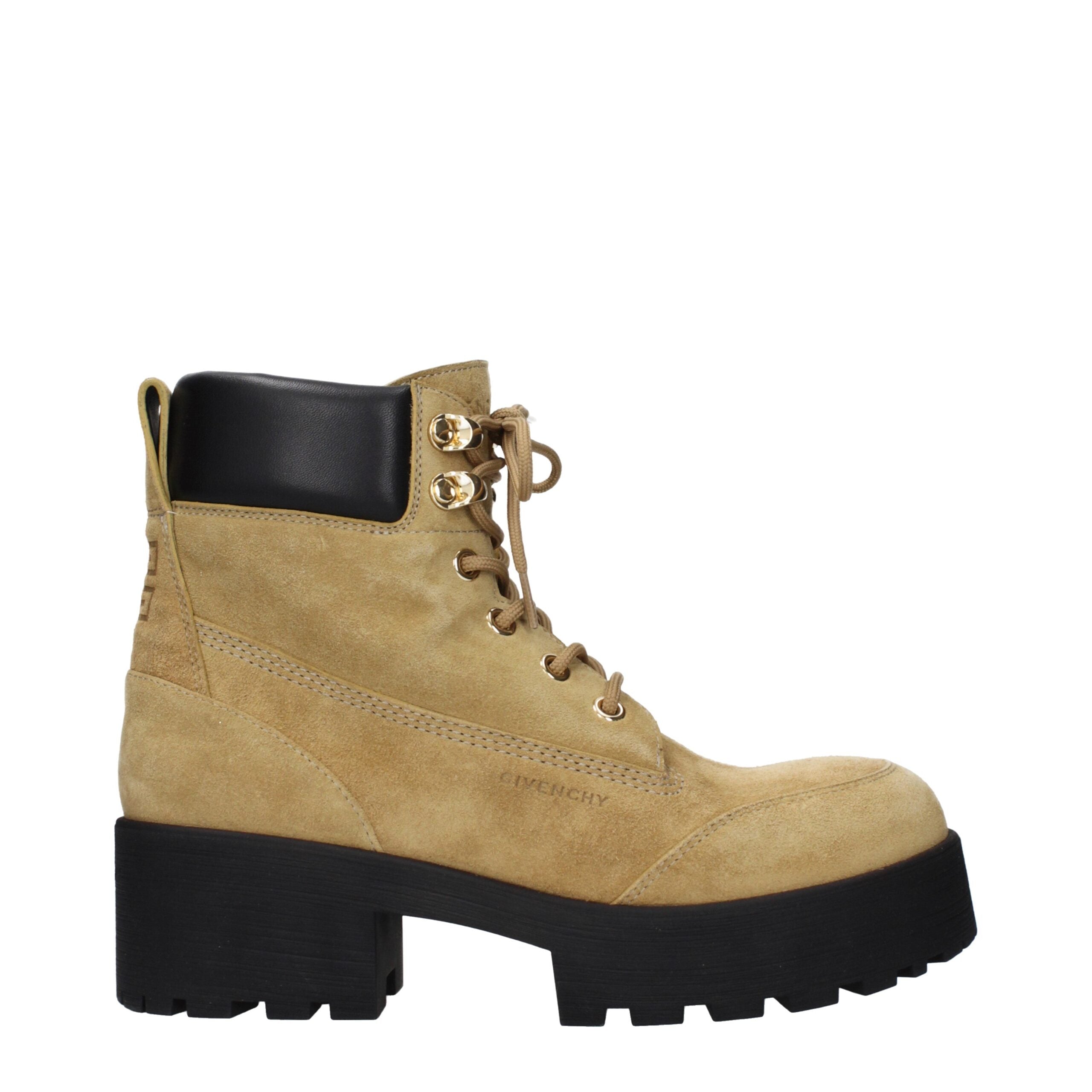 Givenchy Brown Leather Ankle Boots – Artisanal Luxury Footwear